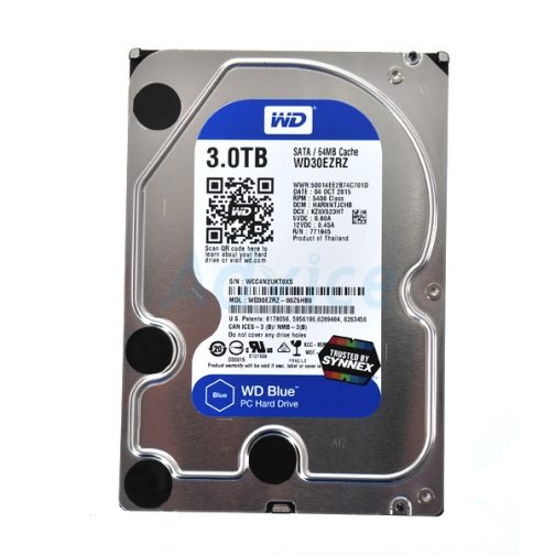 3 TB SATA-III WD Blue (64MB, 5400RPM)