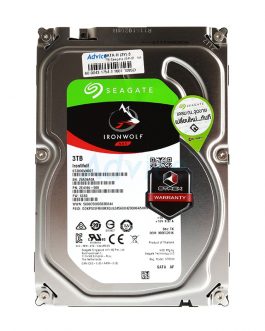 3 TB. SATA-III Seagate IronWolf (64MB, 5900RPM, STrek)