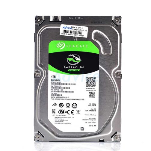 4 TB SATA-III Seagate Barracuda (256MB, 5900RPM, Synnex)