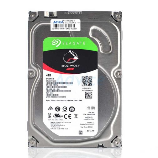 4 TB SATA-III Seagate IronWolf (64MB, 5900RPM, Synnex)