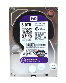 6 TB SATA-III WD Purple (64MB, 5400RPM)