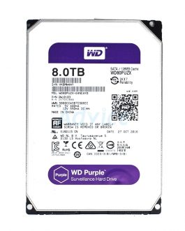 8 TB SATA-III WD Purple (128MB, 5400RPM)