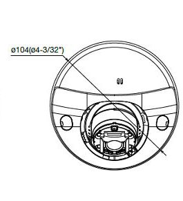 กล้องวงจรปิด Panasonic รุ่น WV-S3131L