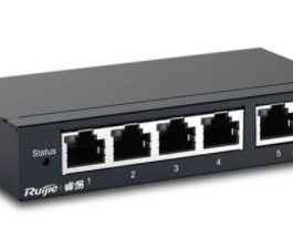 Ruijie switch รุ่น RG-ES205GC-P Reyee Cloud Managed Switch for IP surveillance