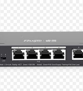 Ruijie switch รุ่น RG-ES205GC-P Reyee Cloud Managed Switch for IP surveillance