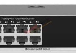 Ruijie switch รุ่น RG-NBS3100-8GT2SFP Reyee L2 Cloud Managed Switch