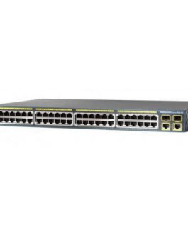 Cisco Catalyst รุ่น[WS-C2960+48PST-L] 2960 Plus 48 10/100 PoE + 2 1000BT +2 SFP LAN Base