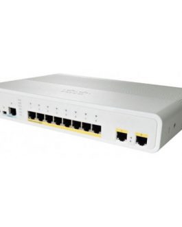 Cisco Catalyst รุ่น[WS-C2960C-8PC-L] 2960C Switch 8 FE PoE, 2 x Dual Uplink, Lan Base