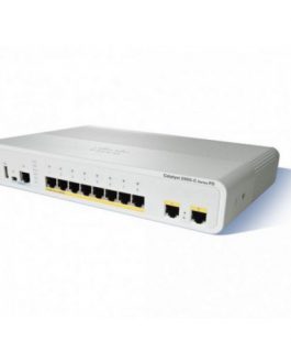 Cisco Catalyst รุ่น[WS-C2960C-12PC-L] 2960C Switch 12 FE PoE, 2 x Dual Uplink, Lan Base