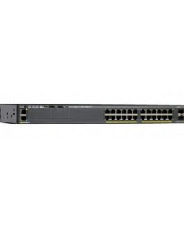 Cisco Catalyst รุ่น[WS-C2960X-24PD-L]2960-X 24 GigE PoE 370W, 2 x 10G SFP+, LAN Base