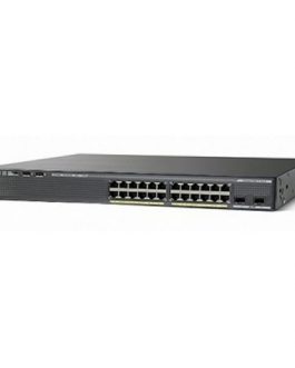 Cisco Catalyst รุ่น[WS-C2960XR-24PD-I]2960-XR 24 GigE PoE 370W, 2 x 10G SFP+, IP Lite