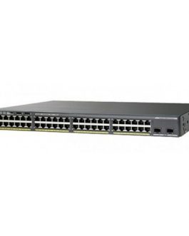 Cisco Catalyst รุ่น[WS-C2960XR-48FPD-I] 2960-XR 48 GigE PoE 740W, 2 x 10G SFP+, IP Lite