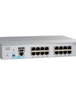 CISCO Catalyst รุ่น[WS-C2960L-16PS-LL]2960L 16 port GigE with PoE, 2 x 1G SFP, LAN Lite